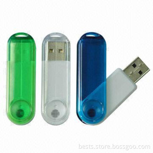 Swivel Design USB Flash Drives, Various Capacities and Colors are Available, High Transfer Speed